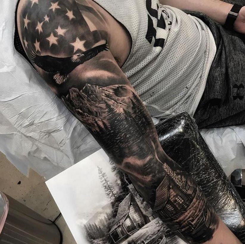 30+ Eye-Catching Half Sleeve Tattoos Ideas For Guys