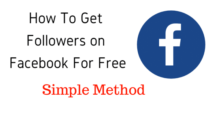 How To Get Followers On Facebook