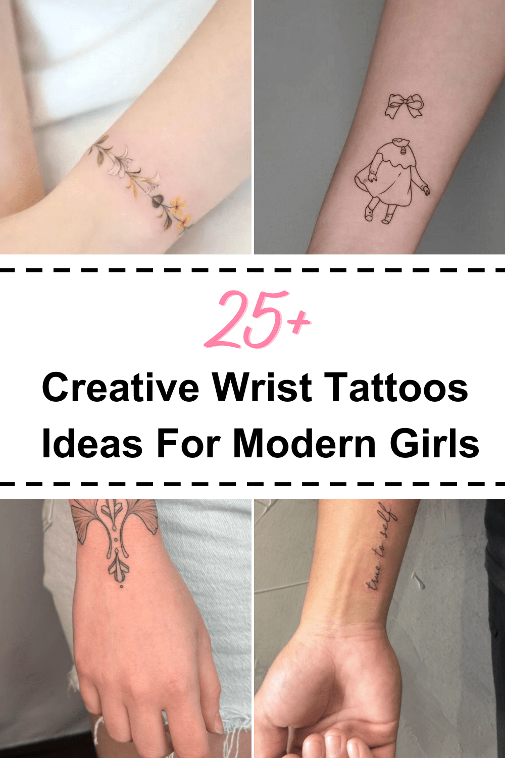 wrist tattoos for girls