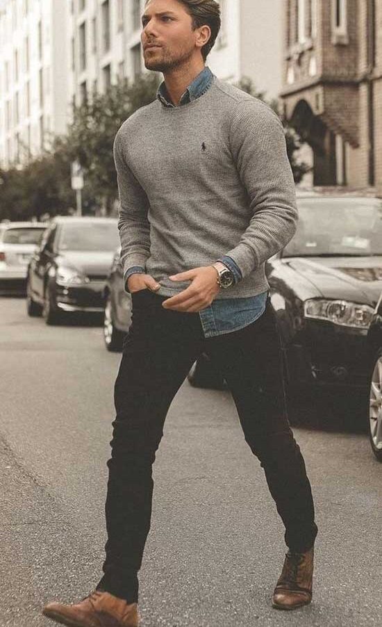 40 Awesome Casual Fall Outfits For Men To Look Cool