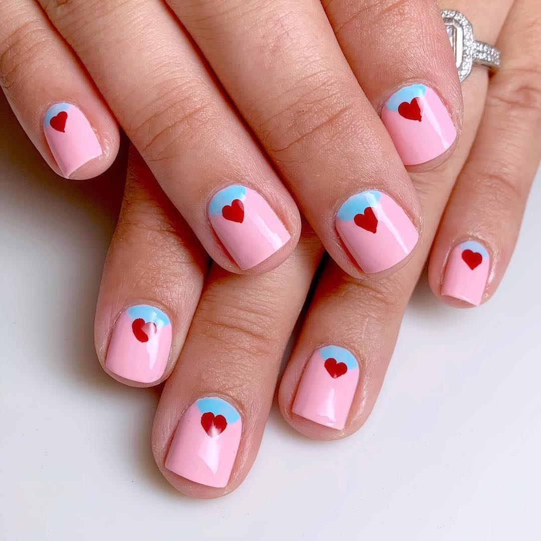  Valentine’s Day Nail Designs