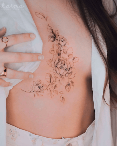 Floral Tattoos for women