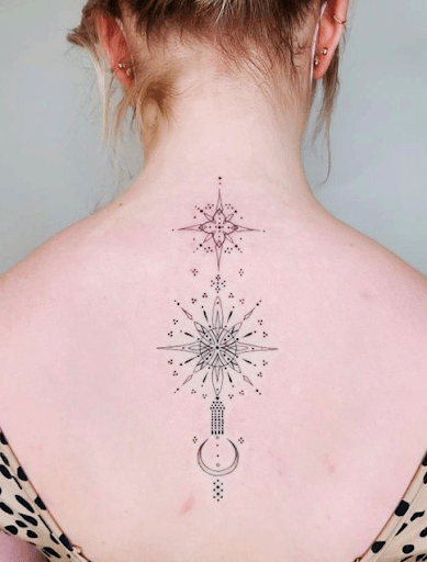 Celestial Tattoos for women