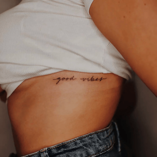 Script and Quote Tattoos for women