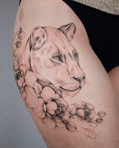 Nature and Animal Tattoos for women