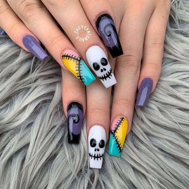 30+ Breathtaking Halloween Nail Ideas To Try In 2021