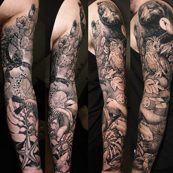 46 Magnificent Sleeve Tattoos Ideas For Men  Cool Designs