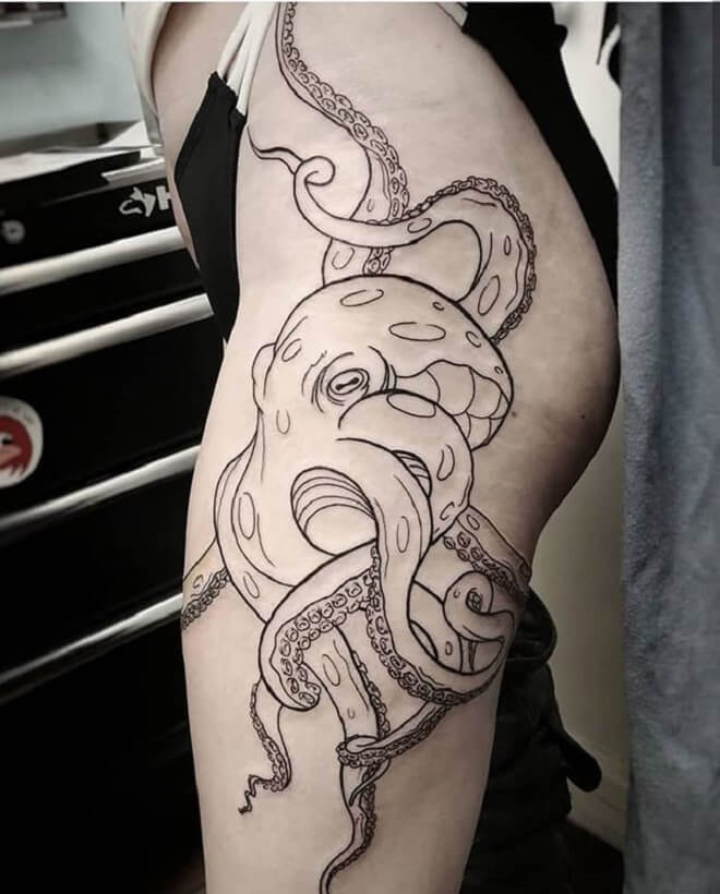 35 Mind-Blowing Octopus Tattoos For Men And Women
