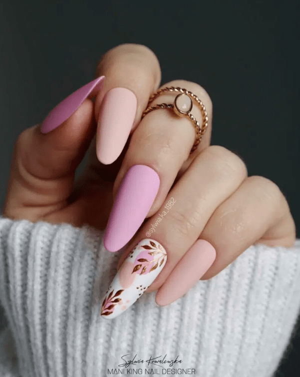 peach nails 17