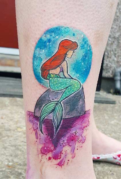 55 Insanely Beautiful Watercolor Tattoos For Women